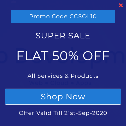 Flat 50% Discount on CCSOL’s 10th Anniversary. Offer Applies on All Services & Products.
