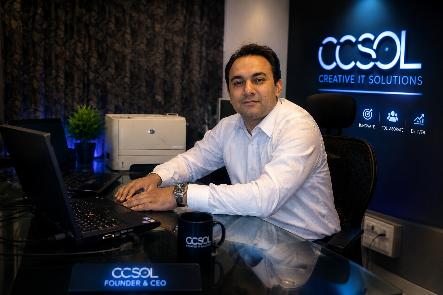 Qaiser Ibrahim - Founder & CEO CCSOL